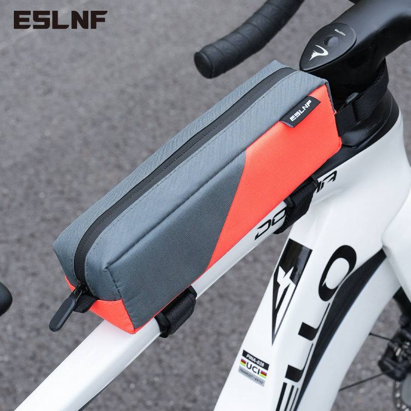 ESLNF Rainproof Bike Frame Bag Lightweight Cycling Bag Fashion Bicycle Top Tube Bag for MTB Road Bike
