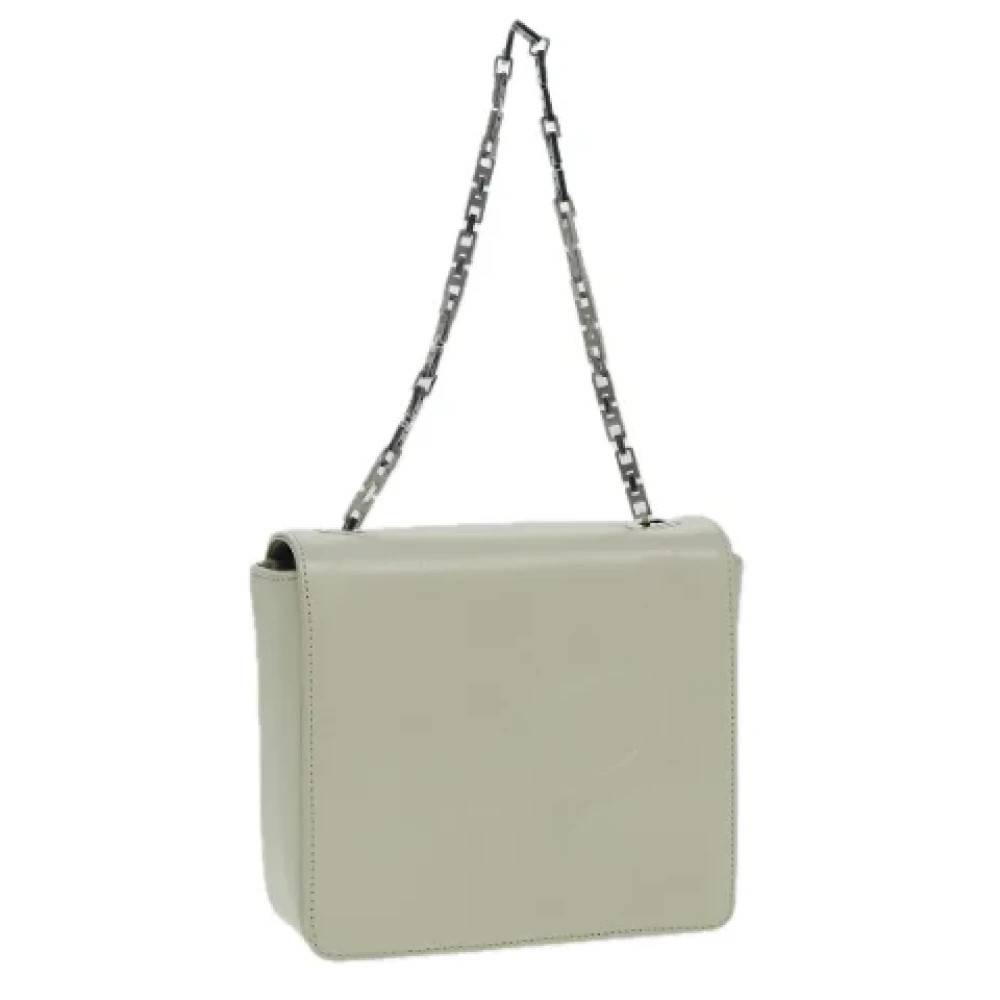 Bally Pre-owned Pre-owned Skuldertaske - Vintage - Dame - Grå - ONE SIZE - Uld