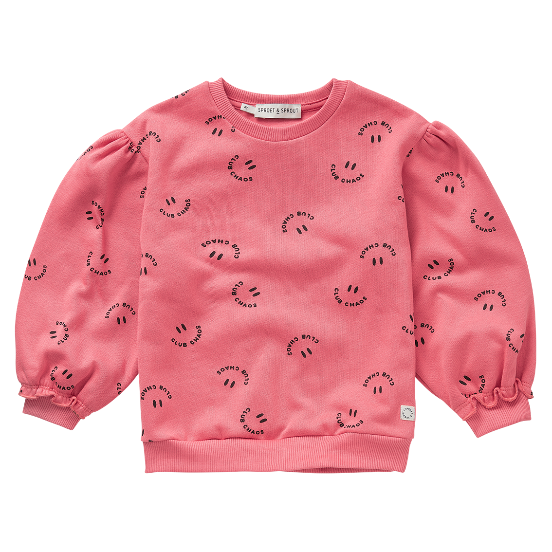 Sproet & Sprout | Sweatshirt Club Chaos print | Bloom - 4Y