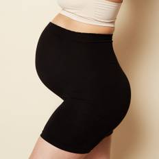 Momkind - Belly Support Shorts - Sort - Sort / S