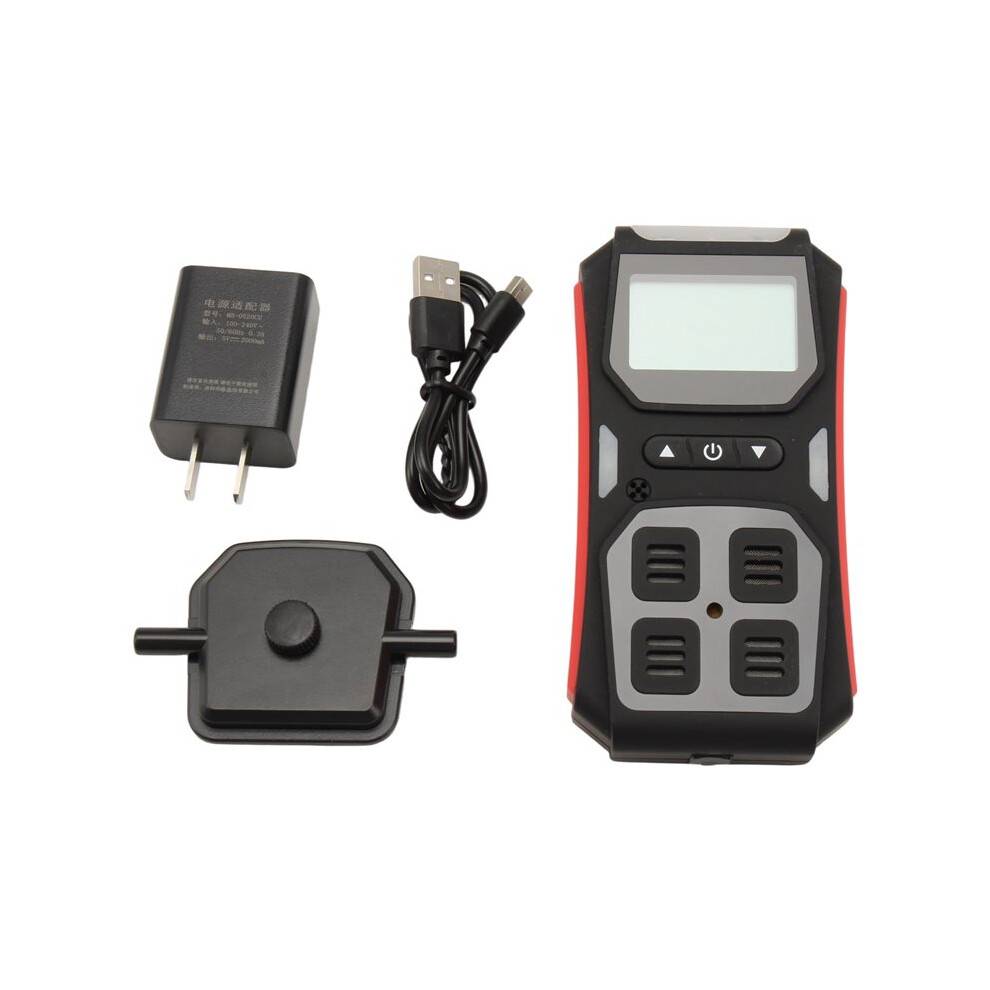 4-in-1 Gas Detector, Toxic and Hazardous Gas Tester Portable Combustible Gas Detector and Alarm