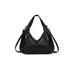 Noella - Peony Hobo Bag - Black