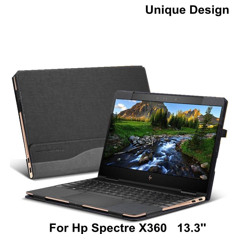 HP Spectre x360 13.3" PU Läder Sleeve - Kaffe