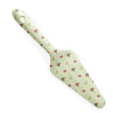 Rice Melamin Tortenheber Bow and Bouquet Blumen Muster