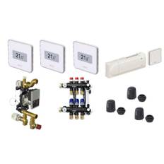 Uponor Smatrix Wave  golvvärmestyrning, trådlös, 7 slingor