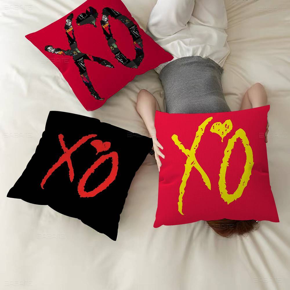 Rappare The Weeknd Xo Kudde Gåva Hemmakontor Dekoration Kudde Sovrum Soffa Bil Kuddfodral Kuddfodral