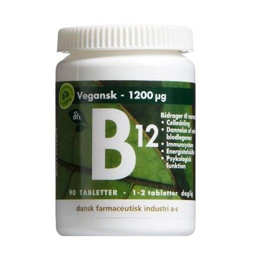 Grønne Vitaminer B12 1200 µg Vegansk - 90 stk