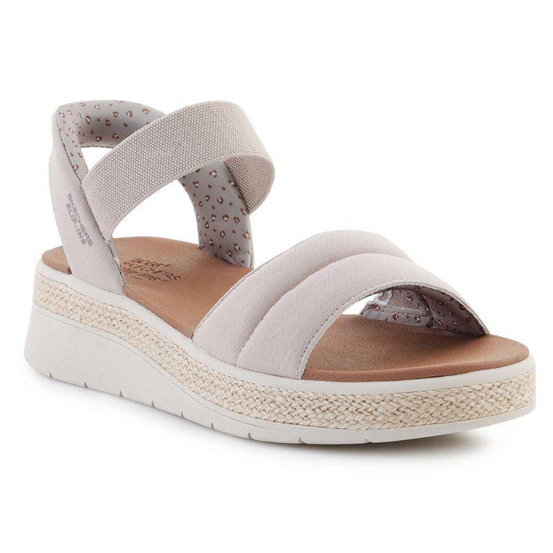 Sandals Skechers Taupe Vegan Leather Beach Comfort Version 39.5