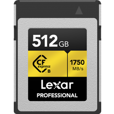 LEXAR CFexpress Type B Pro Gold R1750/W1500 2TB Minneskort