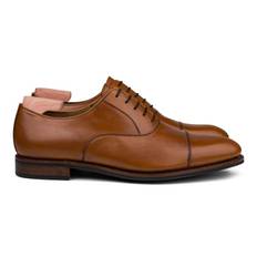 Skolyx lysebrune plain cap toe oxfords