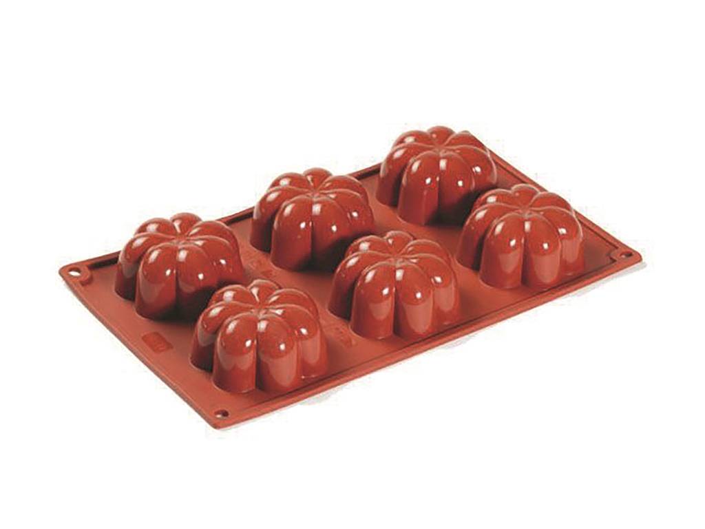 Bageform Silicone 1/3 GN, 6 bordelaise