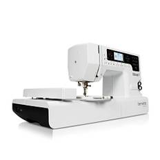 Bernette Chicago 7 Nähmaschine und Stickmaschine mit 200 Nähprogramme, Weiß