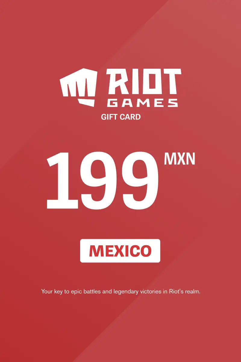 Riot Access $199 MXN Gift Card (MX) - Digital Code