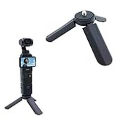 Osmo Pocket 3 ministativ med 1/4 tum skruv skrivbordsstativ handhållen bärbart stativ skakningsskydd för DJI Osmo Pocket 3 kameratillbehör