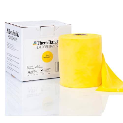 THERA-BAND Träningsband gul 45,5m