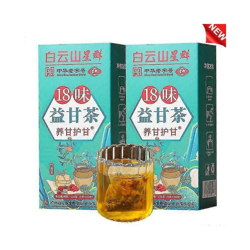 1-3box Flavors Liver Care Tea,18 Flavors Of Liver Protection Tea-q