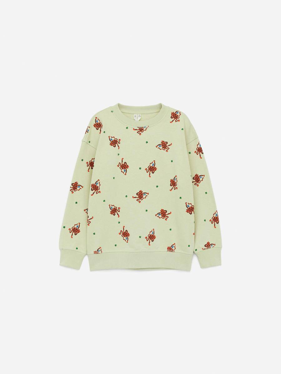 ARKET Relaxed Sweatshirt -Green, 98/104
