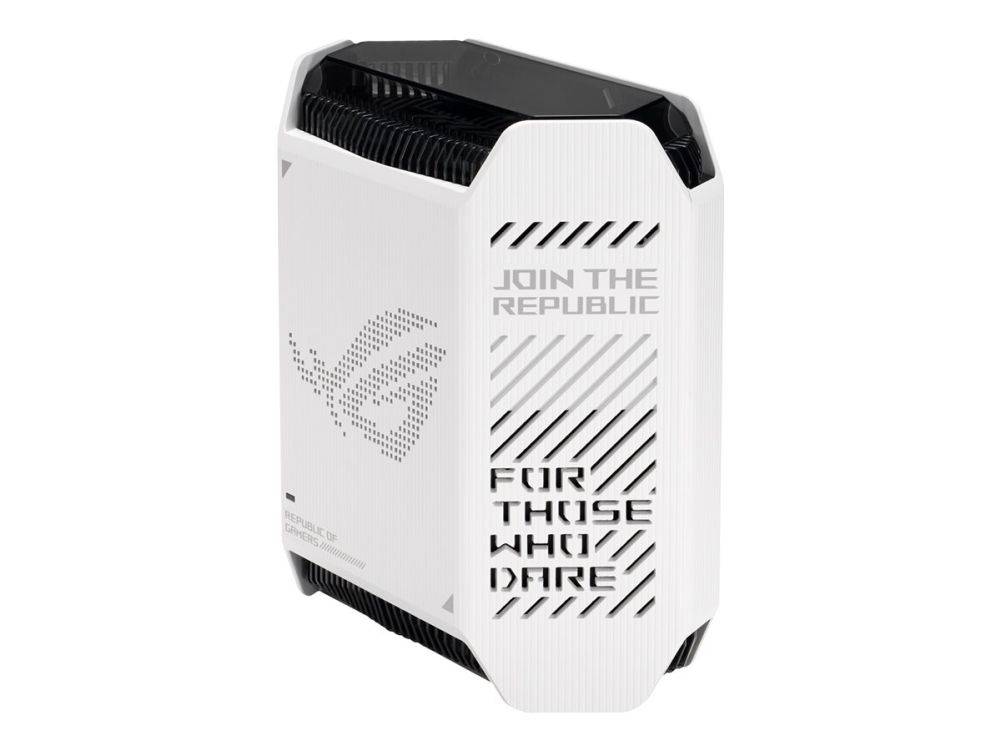 ASUS ROG Rapture GT6 - Wifi-system - (2 routrar) - upp till 5800 kvadratfot - mesh 1GbE, 2.5GbE - Wi-Fi 6 - Trippelband