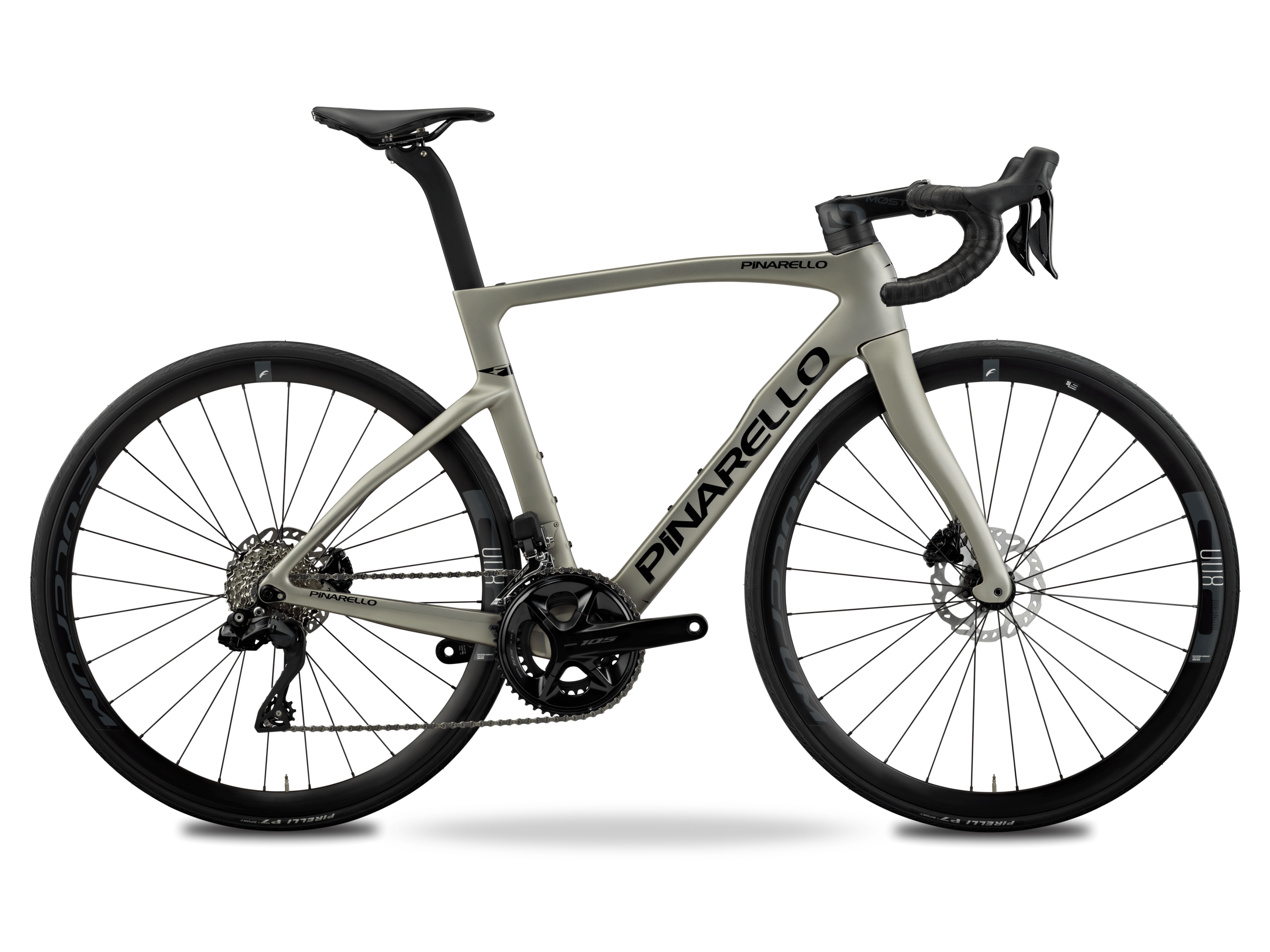 Pinarello F5 2024 - Shimano 105 - MOST Ultrafast Carbon DB - 155 / 530 / FURIOUS RED (530)