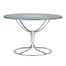 Bruno Mathsson - Mi 0688 Jetson Bord - Rastrerat glas - Sofaborde - Bruno Mathsson - Gennemsigtig - Glas/Metal