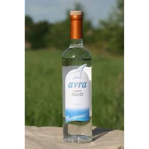 Avra Organic Ouzo. Evangelos Tsantsali, Økologisk