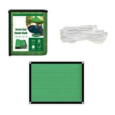 Green Sun Shade Cloth Sun Mesh Shade Net Sunblock Shade Cloth UV Resistant Shade Sunblock Net for