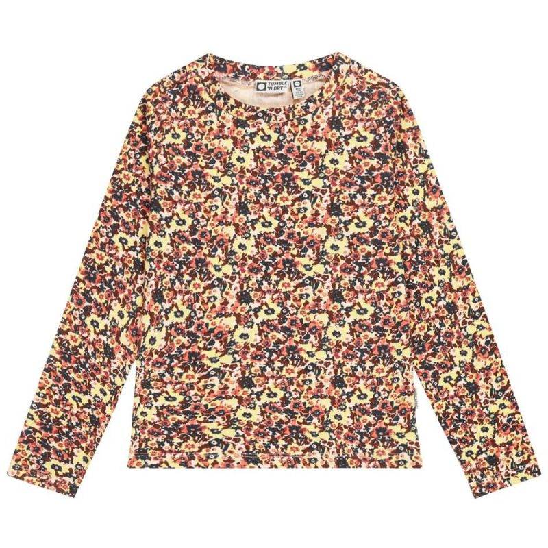 Tumble'n Dry Magnolia langærmet T-shirt til piger - fersken