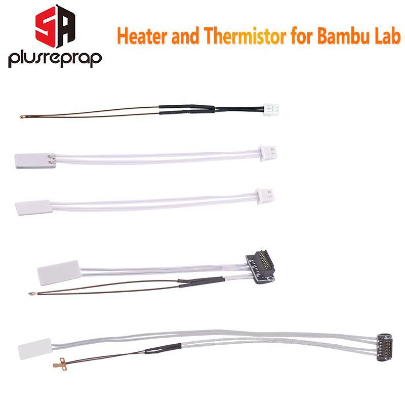 Keramisk Värmeelement Termistor för Bambu Lab A1 A1Mini X1 X1C P1 P1P P1S Combo 3D-skrivare VärmareDelar