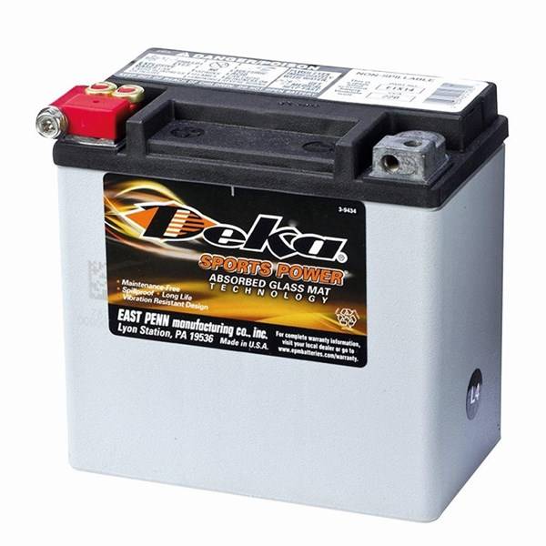MC Startbatteri AGM DEKA ETX14 12V 12AH 12V DEKA - aprilia, bmw, buell, cagiva, gilera, harley-davidson, honda, husqvarna, kawasaki, ktm, kymco, moto