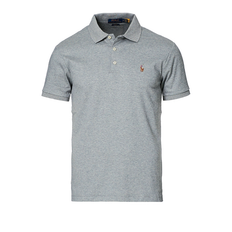 Ralph Lauren Soft-Touch Polo Slim Fit Grey - M