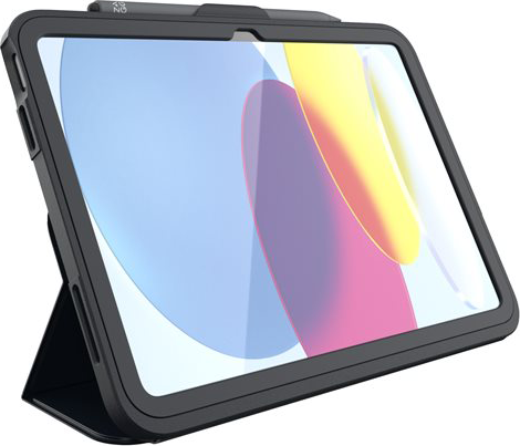 ZAGG Rugged Messenger Case för iPad 10.9 (10e gen) - Träkol