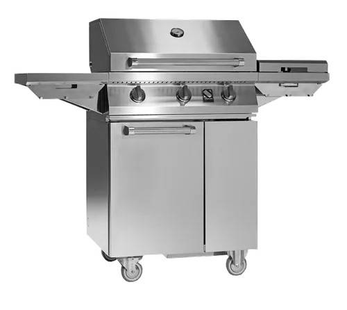 Swing - Fristående Gasolgrill Milano 70 cm - Steel - Rostfri