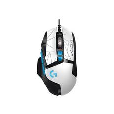 Logitech G G502 HERO K/DA Optisk Kabling Sort Hvid