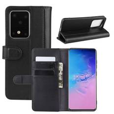Ægte Læderetui Samsung Galaxy S20 Ultra Sort