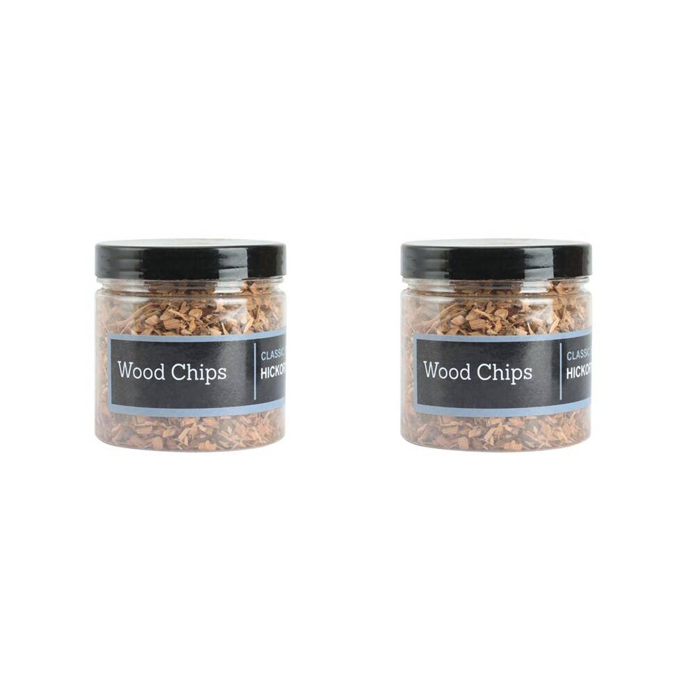 2X Wood Chips Set for Smoking Infuser - Wood for Food Smoker and Cocktail Smoker(Hickory Wood)