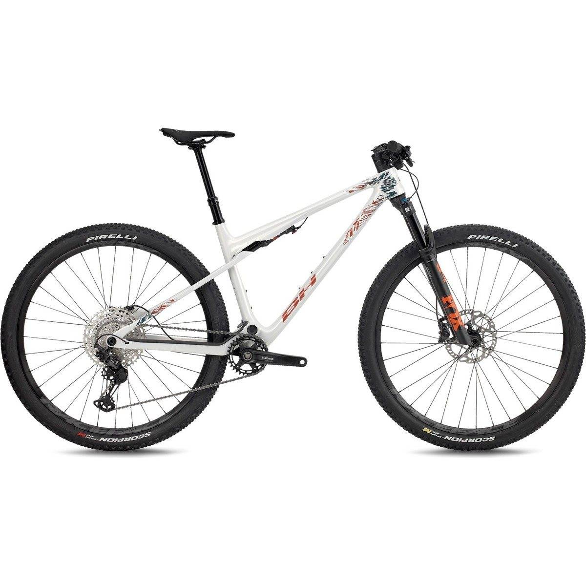 Heldämpad MTB BH Lynx SLS 6.5 White/Oxyde/Dark Green