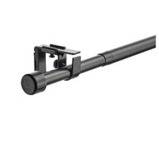 IKEA - BEKRÄFTA gardinstangssæt, sort, 120-210 cm 19 mm