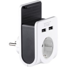 Väggladdare USB 3680W Vit