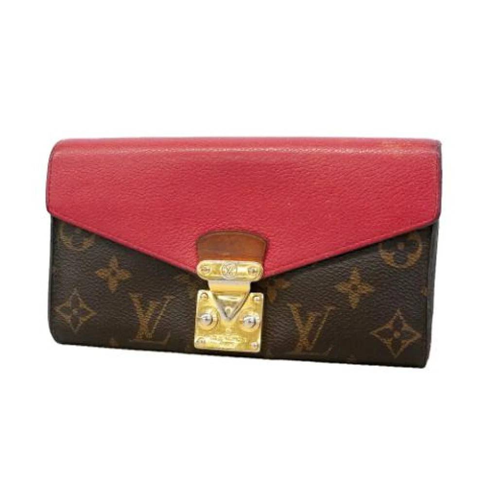 Louis Vuitton Vintage Pre-owned Lang pung (bi-fold) - Vintage - Dame - Brun - ONE SIZE -