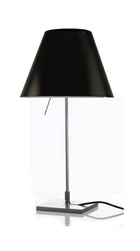 Bordslampa Luceplan, Svart, Vardagsrum, Aluminium