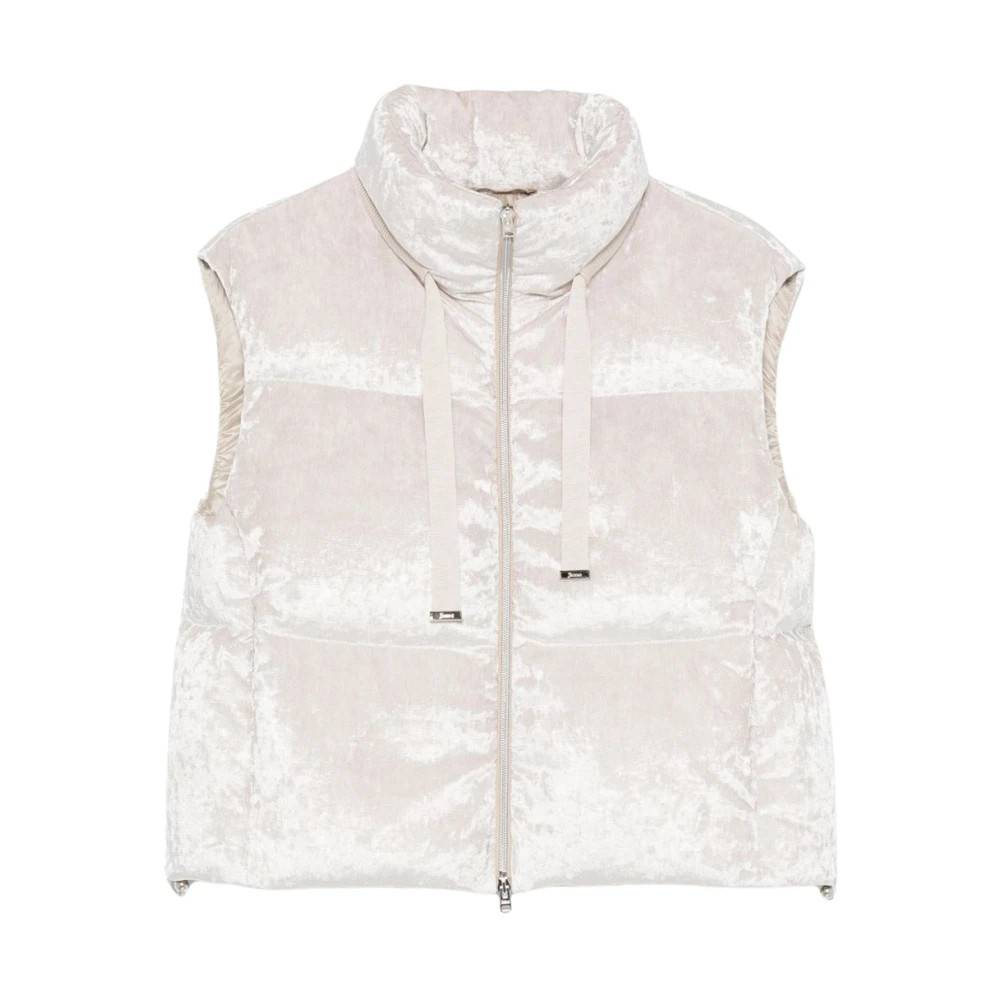 Herno Quiltet Vest - Jakker - Dame - Beige - L -
