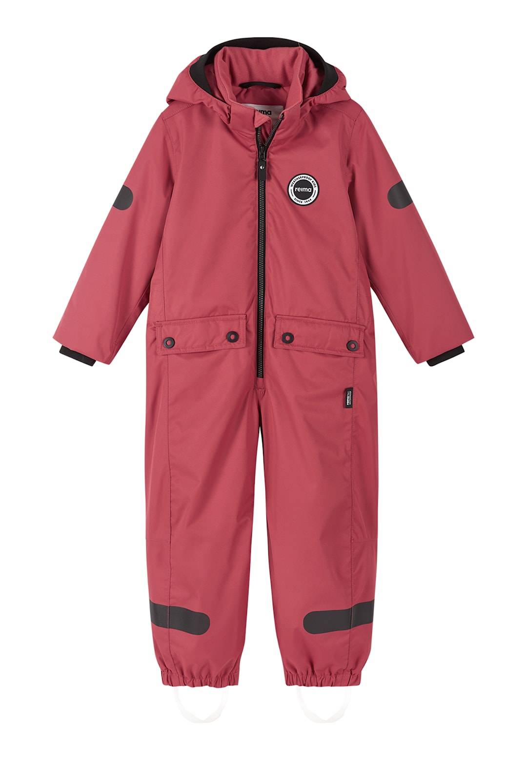 Reima Sevetti Reimatec Coverall Red Clay Red Clay 122 cm Röd 122 cm Pojkar, Flickor