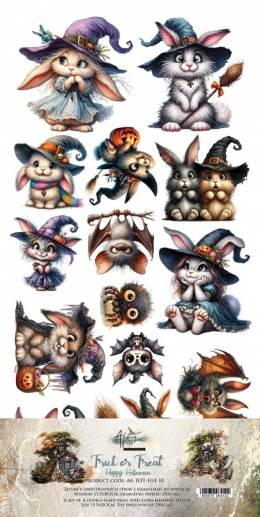 Paper Pack Extra Set - Klippark Trick or Treat - Alchemy of Art