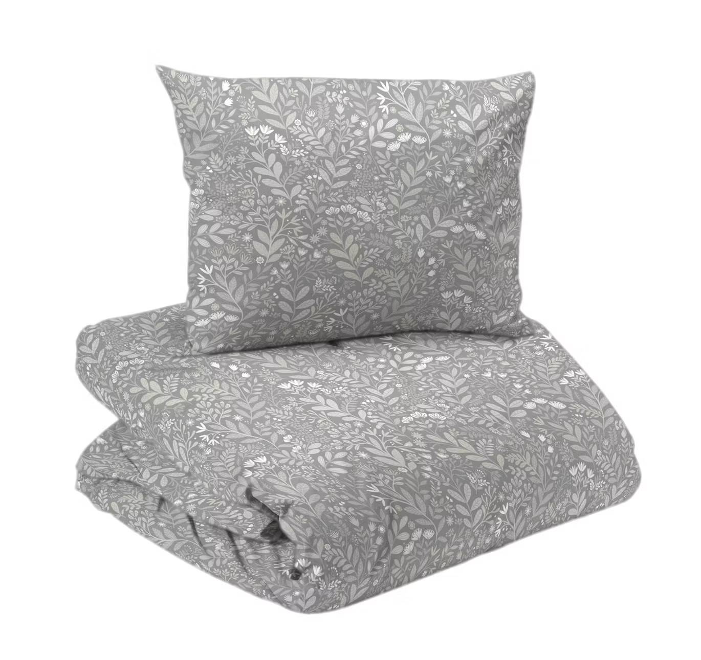 Hage Grå/Beige Bäddset Enkeltäcke 150x210 Redlunds