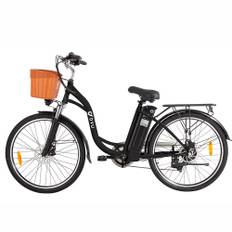 DYU C6 350W 26" Electric Trekking Bike City E-bike 12.5Ah - White