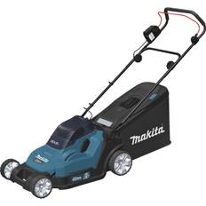 MAKITA PLÆNEKLIPPER 2X18V DLM432PT2 M/2XAKKU & LADER