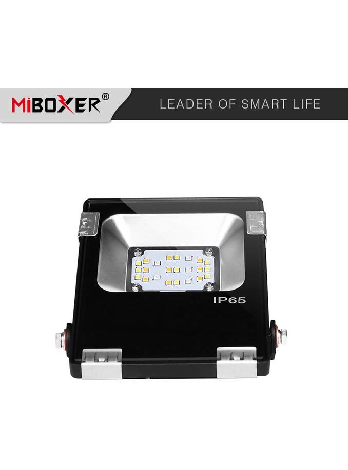 Miboxer - LED Projektør - 10W - RGB-CCT - IP65 - 24V