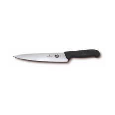 Kokkekniv 19 cm Klinge med Sort Fibrox Greb - Victorinox