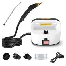 Pressurized Tankless Steam Cleaner 1500W 100 celsius High Temperature Steam in 15s 6 Gears Adjustable EU Plug