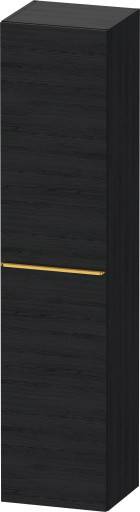 Duravit D-Neo højskab, 40x176 cm, højre, sort eg/guld